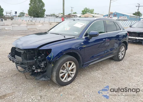 2021 Audi Q3 Premium 45 Tfsi S Line Quattro Tiptronic z USA, uszkodzony, nr VIN WA1DECF38M1016317